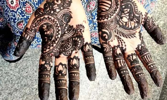 Sushma's mehandi art