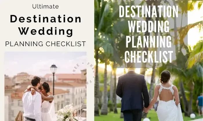 Destination Wedding Planning Checklist