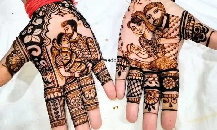 Mahi mehandi artist