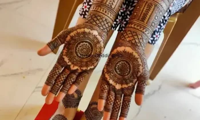 Sridevi makeup Mehandhi