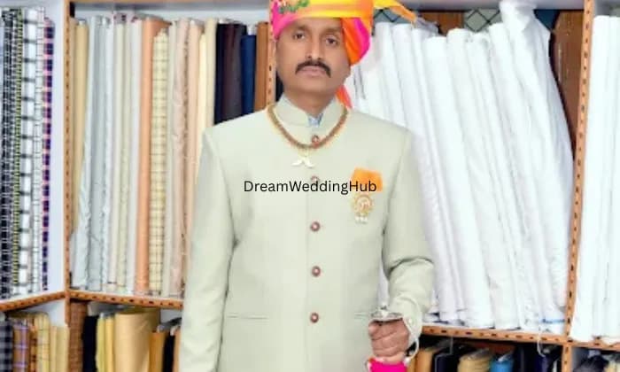 Jodhpuri Safa And Sherwani
