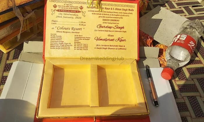 Rana Box & Wedding Card