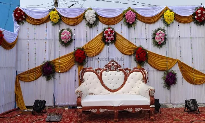 Sri Sai Ram Flower Decoration