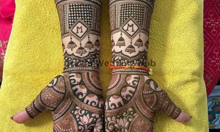 Jabalpur mehandi art