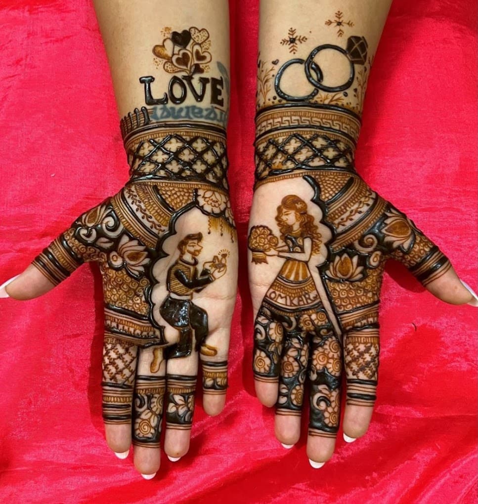 Abhishek bridal mehndi art
