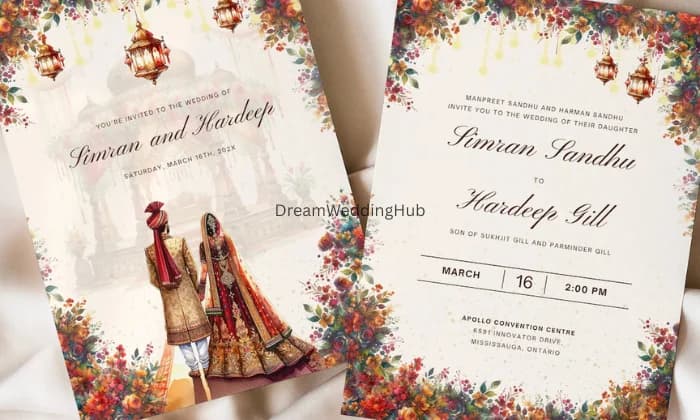 Nimantran wedding invitation cards