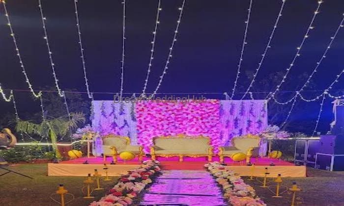 Krishna flower decoration