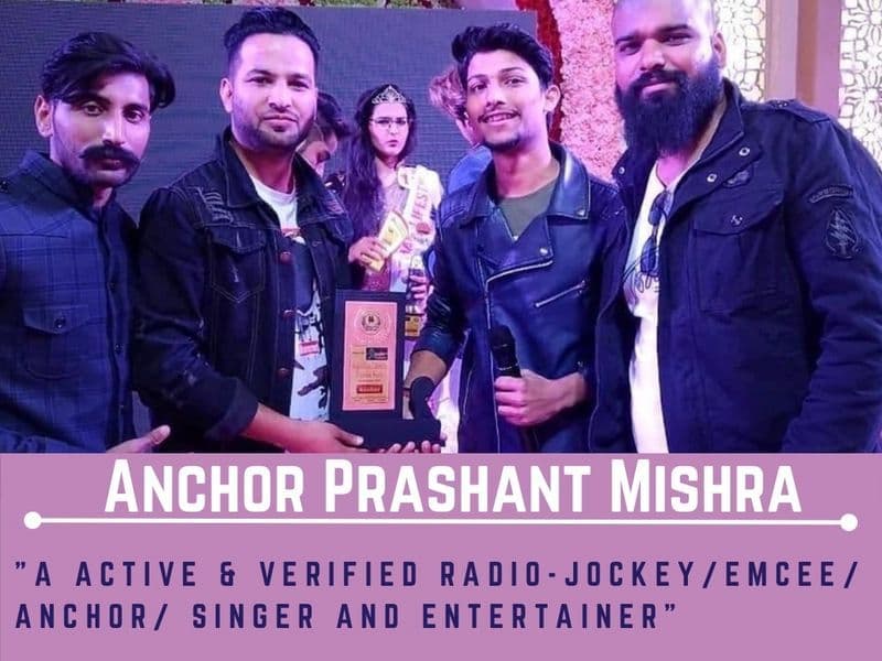 Anchor Prashant Mishra