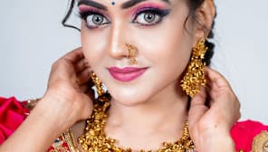 Varsha Bridal Makeover Varsha Bridal Makeover
