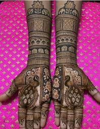 Sidhu mehendi art