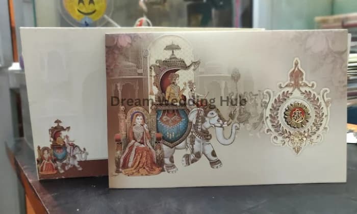 Goldy wedding cards  Printers