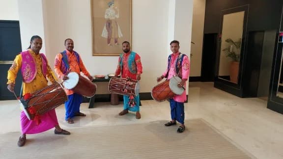 Punjabi Dhol Player
