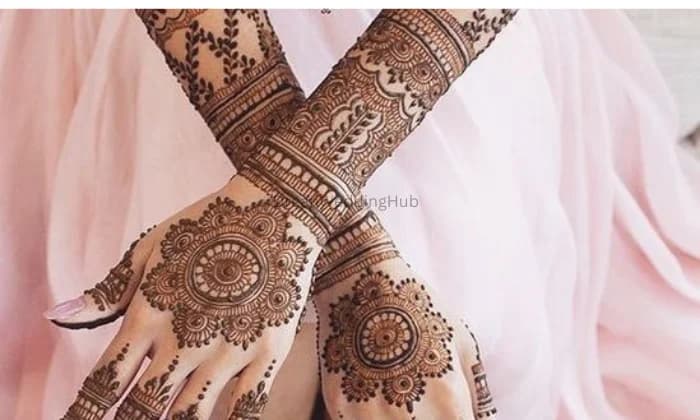Mehendi artist Kusum Agarwalla