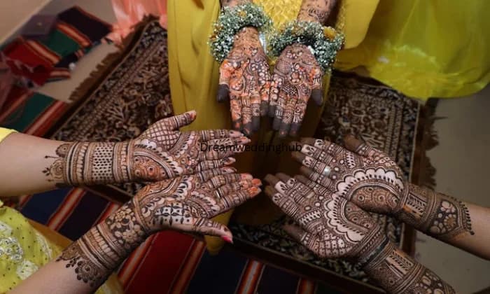 Amirtha makeover and mehendi