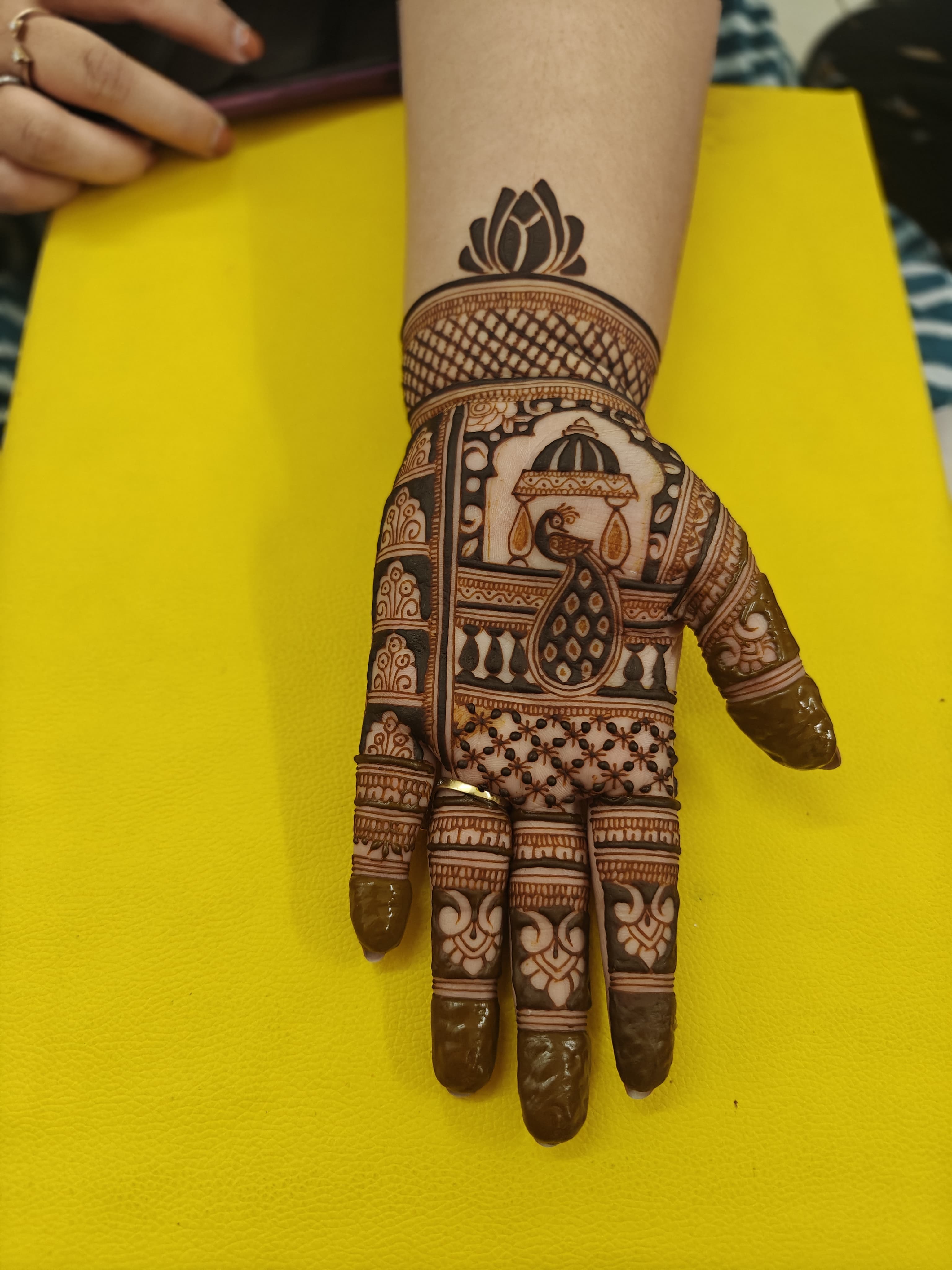 Janvi Mehndi And Nails