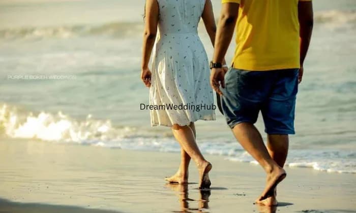 Purple Bokeh  Wedding