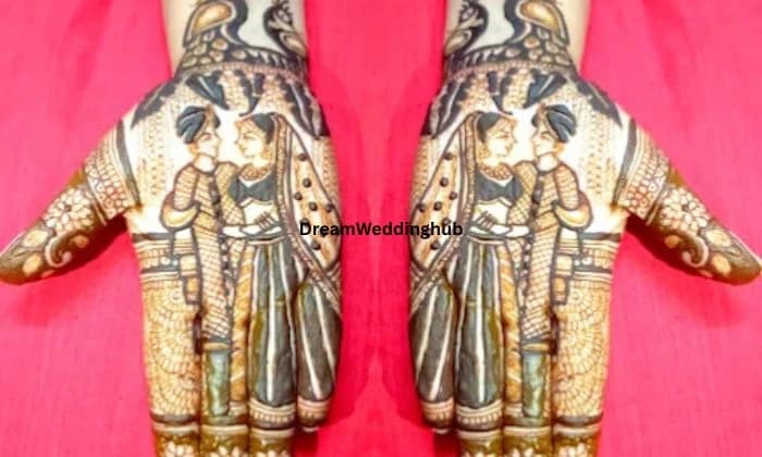 Mahashweta mehendi design