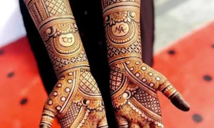 HP Mehndi art