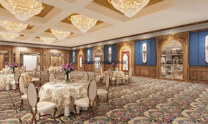 The British Pavilion  A Luxurious Banquet