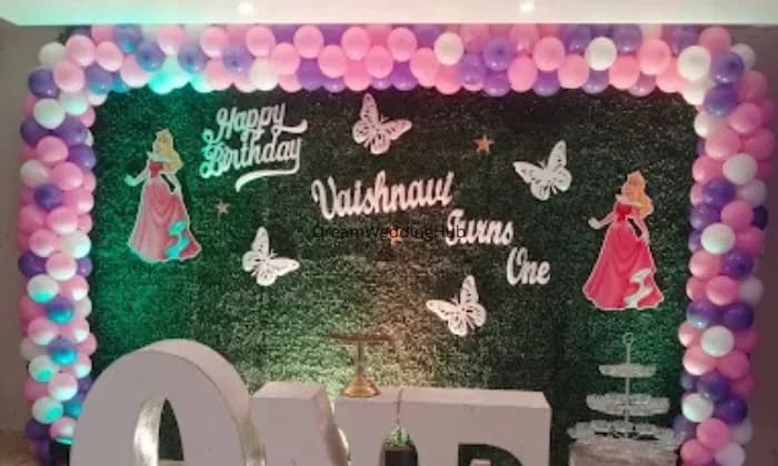 Ganesh flowerballon decorations