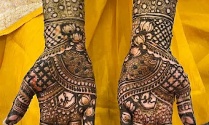 Bombay style sourv mehndi art bridal Bombay style sourv mehndi art bridal